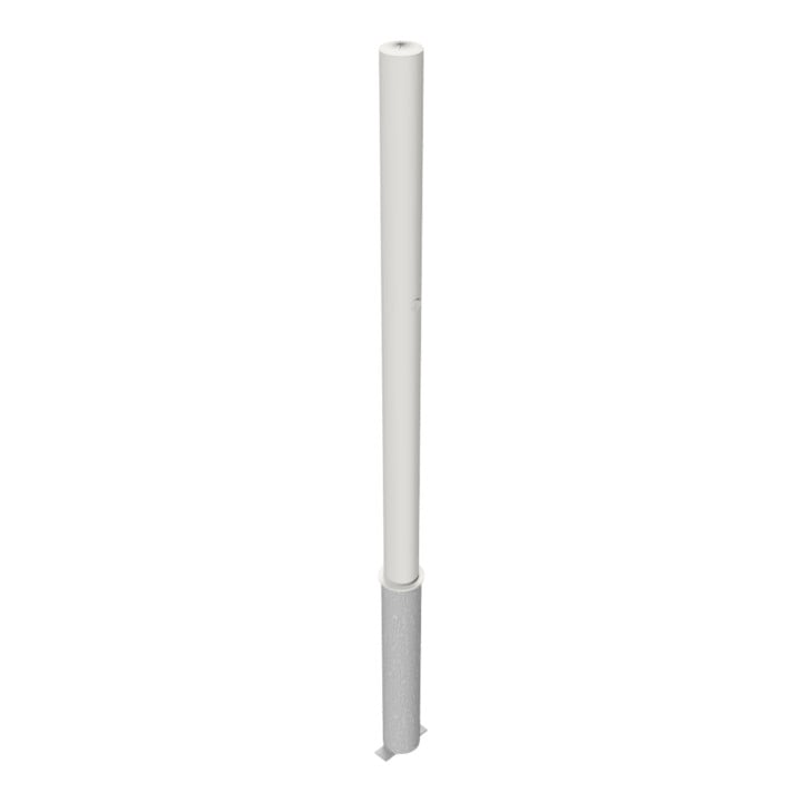 Schake Sperrpfosten aus Edelstahl 60mm Typ 4062Z herausnehmbar + Profilzylinder
