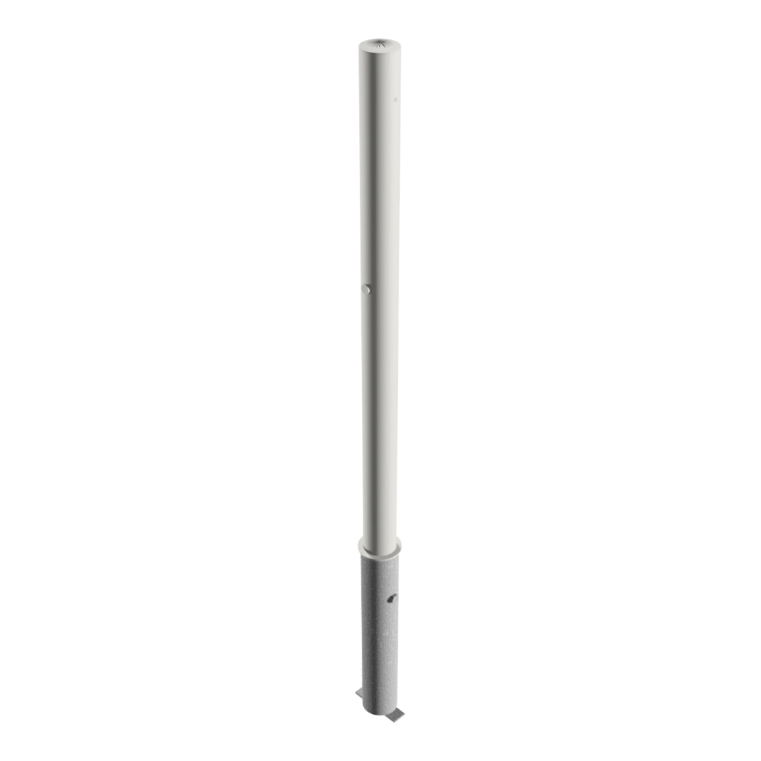 Schake Sperrpfosten aus Edelstahl 60mm Typ 4062Z herausnehmbar + Profilzylinder