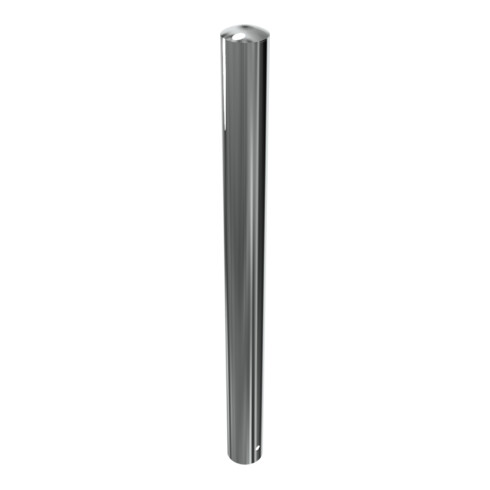 Schake Sperrpfosten aus Edelstahl Typ 40103 Ø 102mm, ortsfest Gesamtlänge: 1200mm, geschliffen