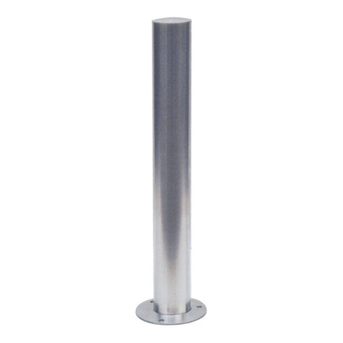 Schake Sperrpfosten aus Edelstahl Typ 40103F Ø 102mm, herausnehmbar, geschliffen + Dreikantverschluß + Bodenhülse