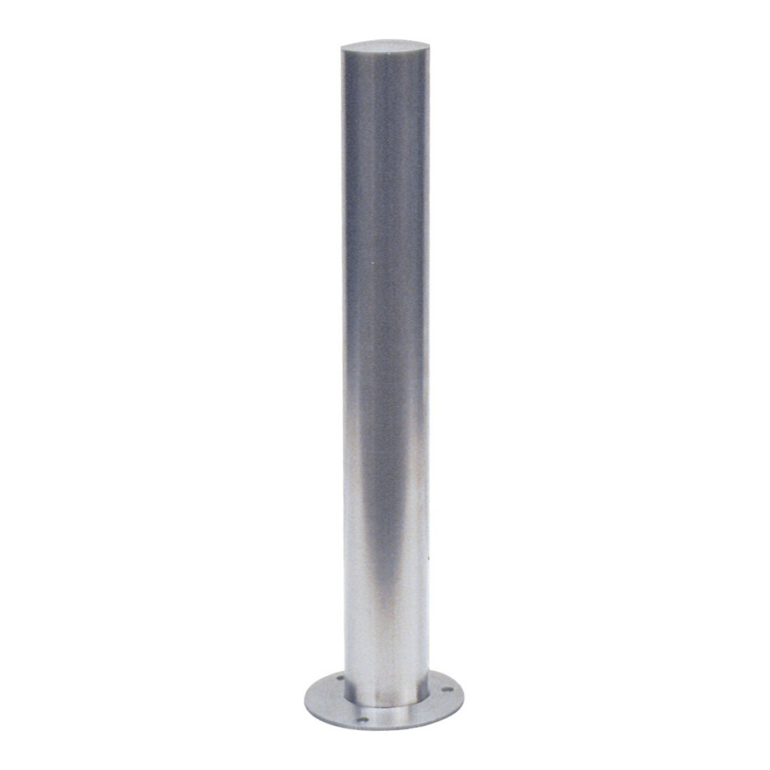 Schake Sperrpfosten aus Edelstahl Typ 40103F Ø 102mm, herausnehmbar, geschliffen + Dreikantverschluß + Bodenhülse