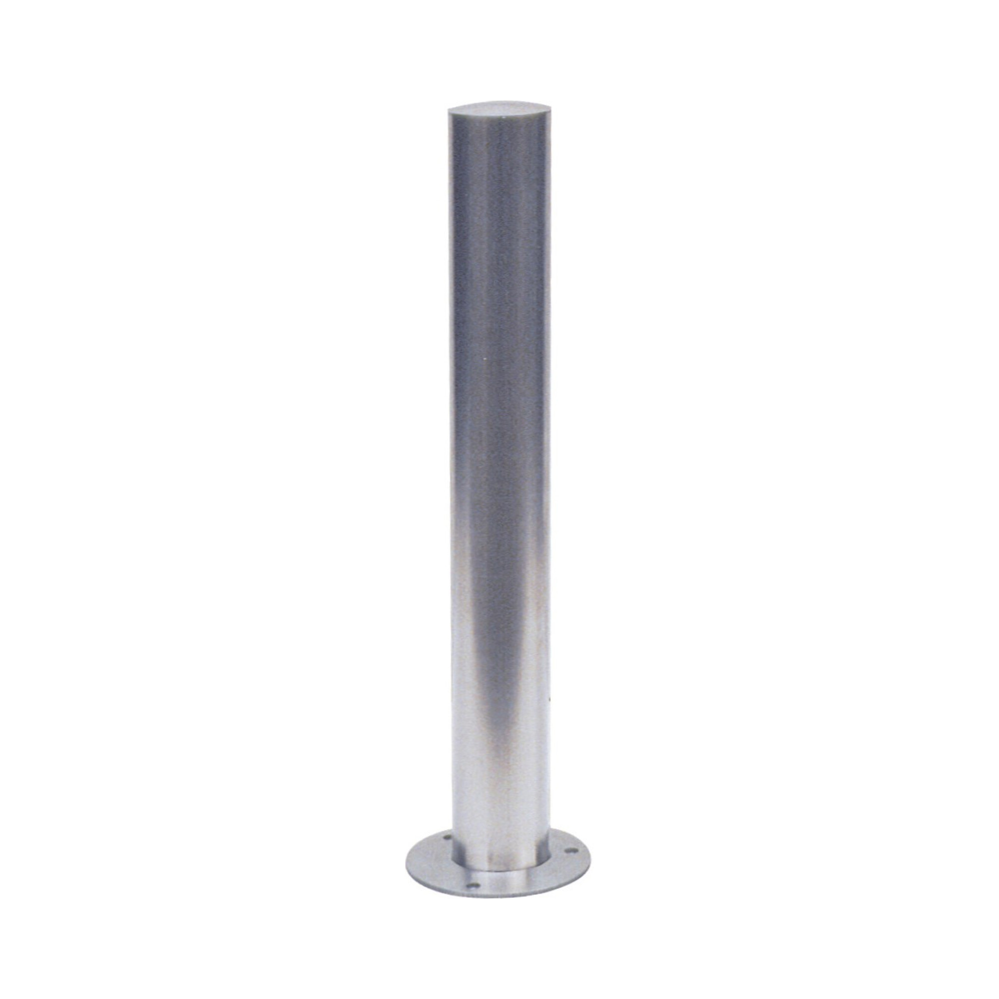 Schake Sperrpfosten aus Edelstahl Typ 40103Z Ø 102mm, herausnehmbar, geschliffen + Profilzylinderverschluß,