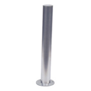 Schake Sperrpfosten aus Edelstahl Typ 40103Z Ø 102mm, herausnehmbar, geschliffen + Profilzylinderverschluß,