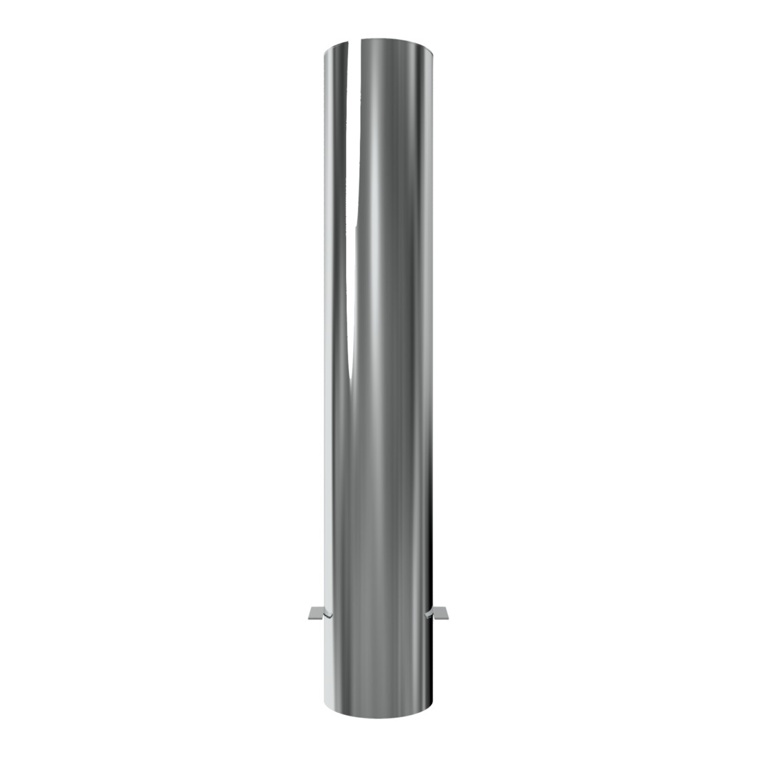 Schake Sperrpfosten aus Edelstahl Typ 40154 Ø 154mm, ortsfest Gesamtlänge: 900mm, Überflur 600mm, geschliffen