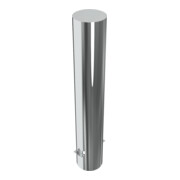 Schake Sperrpfosten aus Edelstahl Typ 40154 Ø 154mm, ortsfest Gesamtlänge: 900mm, Überflur 600mm, geschliffen-4