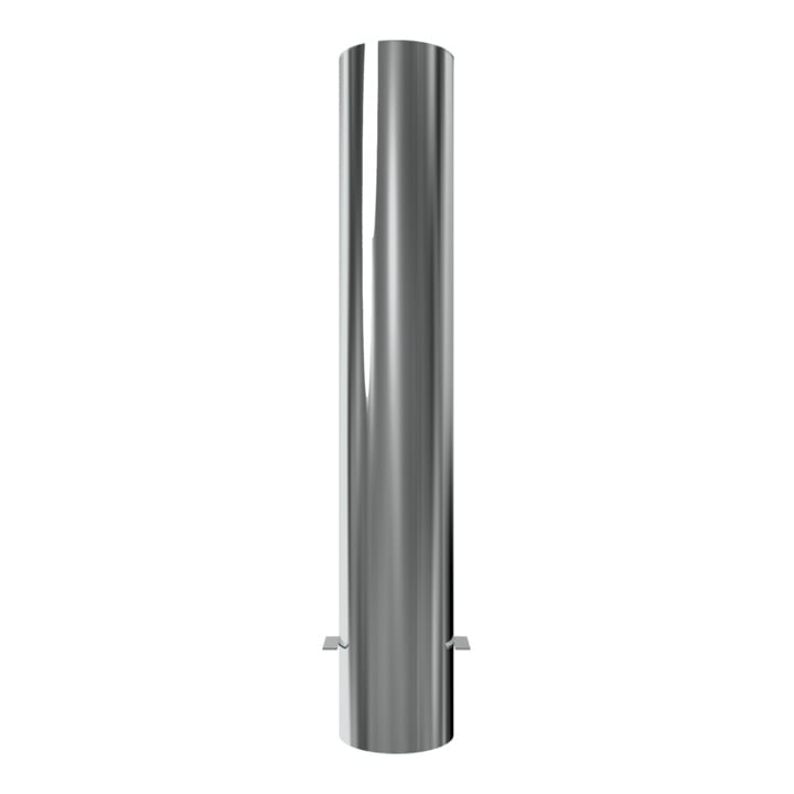 Schake Sperrpfosten aus Edelstahl Typ 40154 Ø 154mm, ortsfest Gesamtlänge: 900mm, Überflur 600mm, geschliffen