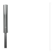 Schake Sperrpfosten aus Edelstahl Typ 40154F Ø 154mm, herausnehmbar, geschliffen + Dreikantverschluß + Bodenhülse-5