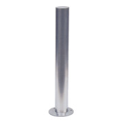 Schake Sperrpfosten aus Edelstahl Typ 40154P Ø 154mm, ortsfest Aufdübeln Überflur 600mm, geschliffen