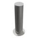 Schake Sperrpfosten aus Edelstahl Typ 40154P Ø 154mm, ortsfest Aufdübeln Überflur 600mm, geschliffen-4