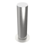 Schake Sperrpfosten aus Edelstahl Typ 40154P Ø 154mm, ortsfest Aufdübeln Überflur 600mm, geschliffen-5