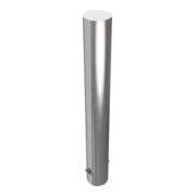Schake Sperrpfosten aus Edelstahl Typ 40155 Ø 154mm, ortsfest Gesamtlänge: 1200mm, geschliffen-4