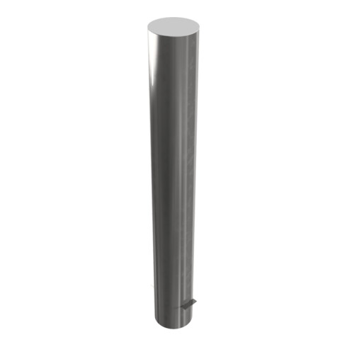 Schake Sperrpfosten aus Edelstahl Typ 40155 Ø 154mm, ortsfest Gesamtlänge: 1200mm, geschliffen