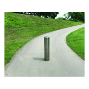 Schake Sperrpfosten aus Edelstahl Typ 40155 Ø 154mm, ortsfest Gesamtlänge: 1200mm, geschliffen-2