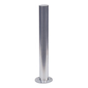 Schake Sperrpfosten aus Edelstahl Typ 40155P Ø 154mm, ortsfest Aufdübeln Überflur 900mm, geschliffen
