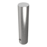 Schake Sperrpfosten aus Edelstahl Typ 40204 Ø 204mm, ortsfest Gesamtlänge: 900mm, Überflur 600mm, geschliffen-4