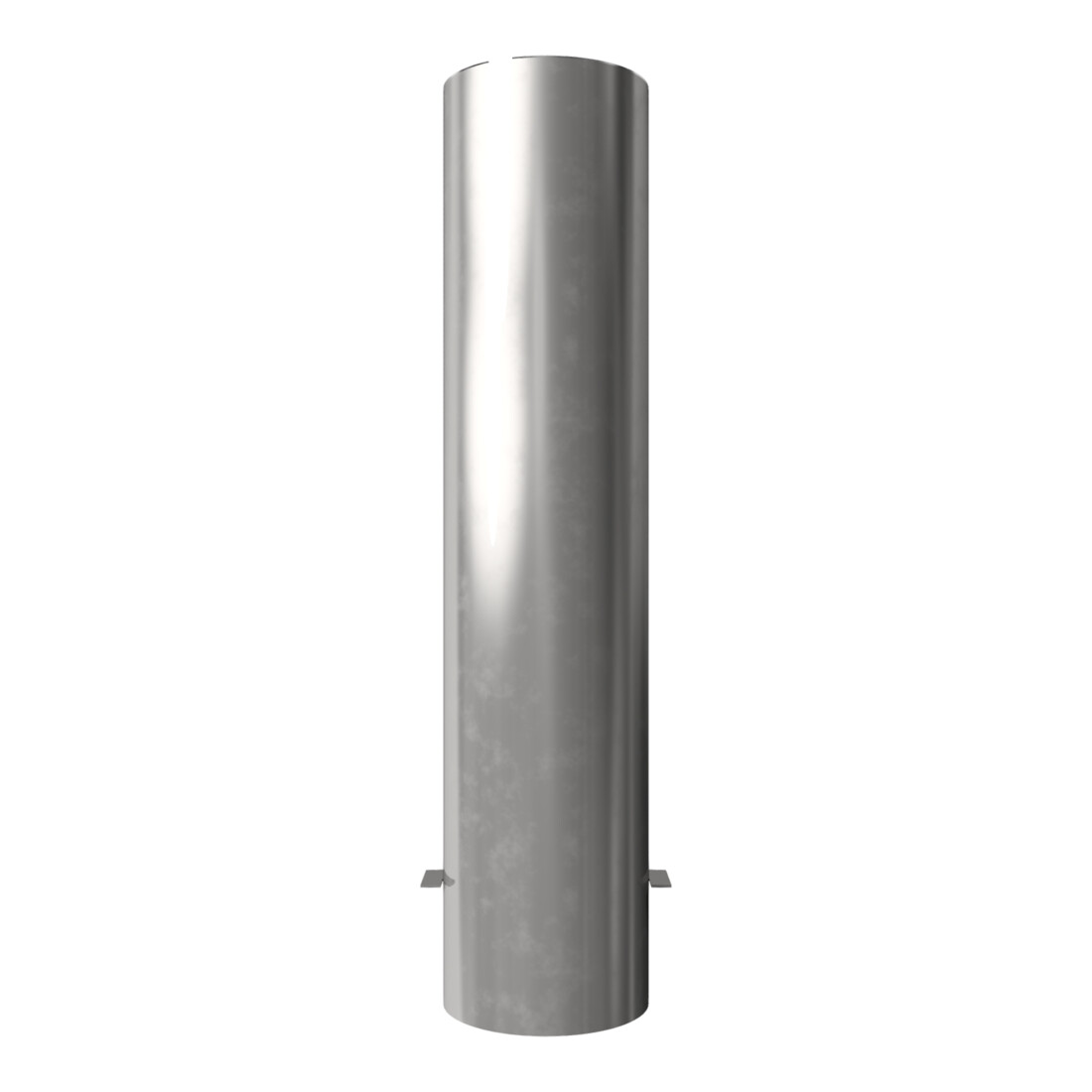 Schake Sperrpfosten aus Edelstahl Typ 40204 Ø 204mm, ortsfest Gesamtlänge: 900mm, Überflur 600mm, geschliffen