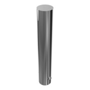 Schake Sperrpfosten aus Edelstahl Typ 40205 Ø 204mm, ortsfest Gesamtlänge: 1200mm, geschliffen-2