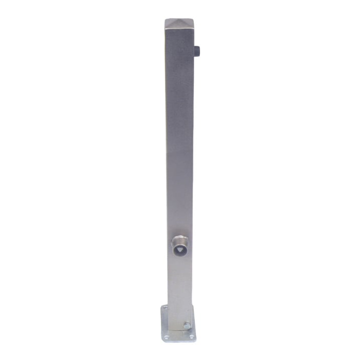 Set Schake Sperrpfosten aus Edelstahl Typ 4070P + BefestigungsschraubensatzTyp 1