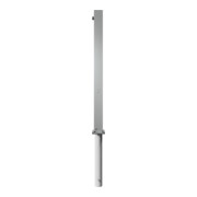 Schake Sperrpfosten aus Edelstahl Typ 4070FUH, umlegbar-, 70x70mm + Dreikantverschluß zum Einbetonieren-5
