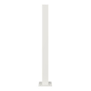 Schake Sperrpfosten aus Edelstahl Typ 4070P, ortsfest-, 70x70mm, zum Aufdübeln + Bodenplatte-5