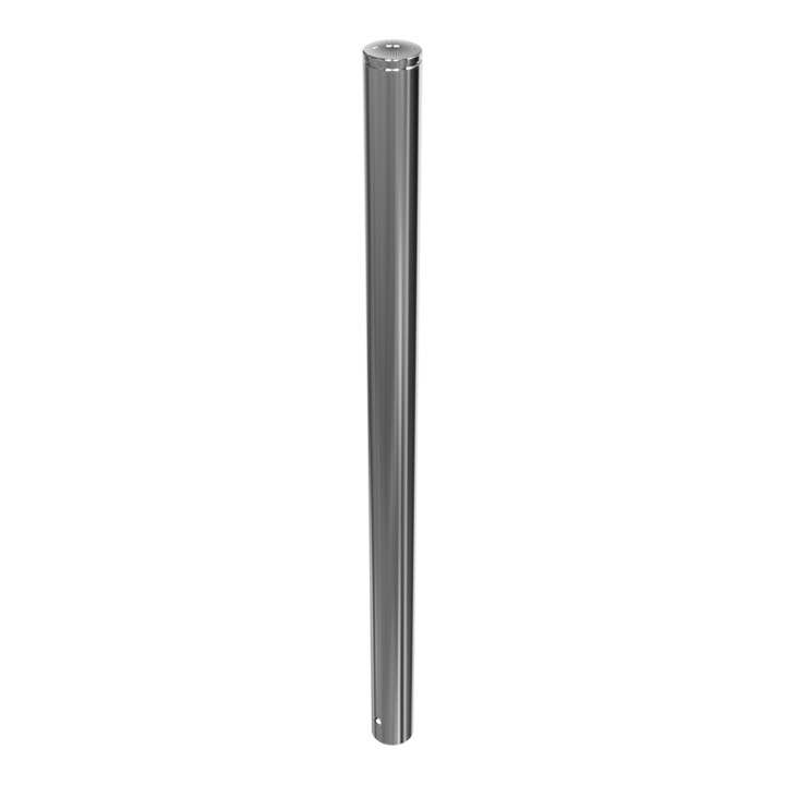 Schake Sperrpfosten aus Edelstahl Typ 4272 Ø 76mm, ortsfest geschliffen