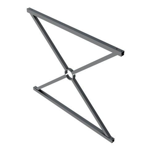 Schake Stadtzaun, Zaunelement, Vierkantrohr 30x30/25x25mm + Stahlkappe, beschichtet, Achsabstand 1000mm,