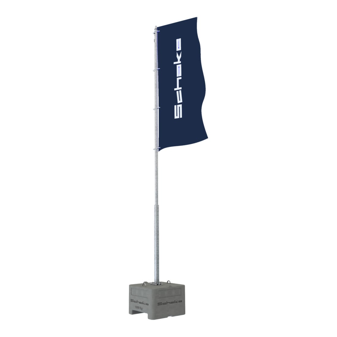 Schake Stahl-Lampenmast 3,80m