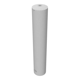 Schake Stahlrohrpoller Ø 273 x 5 mm ortsfest, zum Einbetonieren feuerverzinkt / weiß beschichtet, feuerverzinkt, Gesamtlänge: 1500 mm, mit aufgeschweißter Stahlkappe
