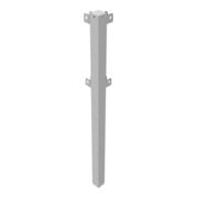 Schake Standpfosten Stahlrohr 70 x 70 mm Eckpfosten für Ober- und Knieholm-4