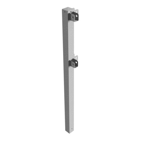 Schake Standpfosten Stahlrohr 70 x 70 mm Eckpfosten für Ober- und Knieholm