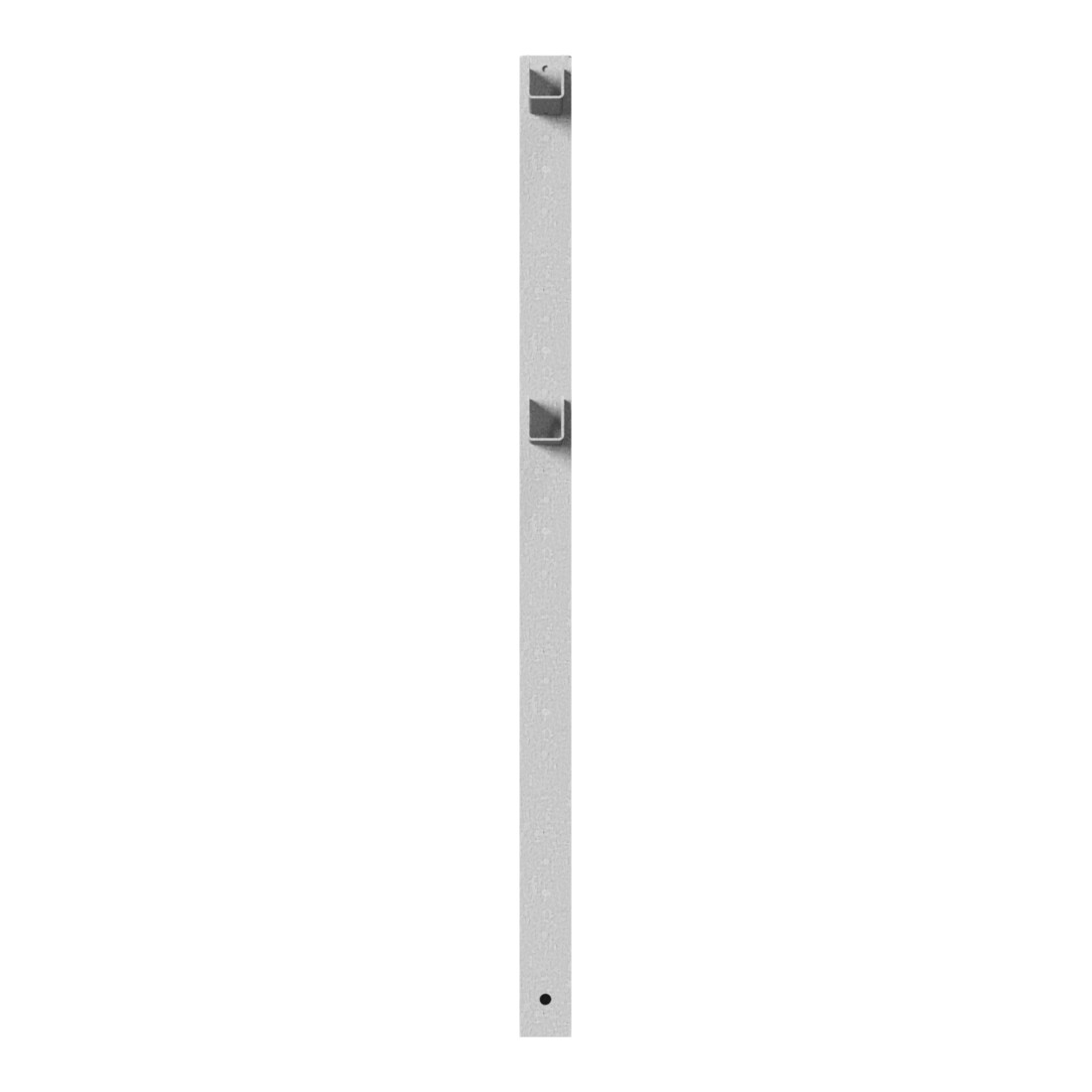 Schake Standpfosten Stahlrohr 70 x 70 mm Mittelpfosten für Ober- und Knieholm