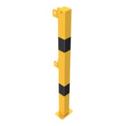 Schake Standpfosten zum Aufdübeln Stahlrohr 70 x 70 mm Endpfosten für Ober- und Knieholm-4