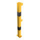 Schake Standpfosten zum Aufdübeln Stahlrohr 70 x 70 mm Endpfosten für Ober- und Knieholm-5