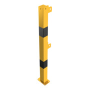Schake Standpfosten zum Aufdübeln Stahlrohr 70 x 70 mm Endpfosten für Ober- und Knieholm-5