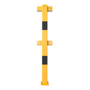 Schake Standpfosten zum Aufdübeln Stahlrohr 70 x 70 mm Mittelpfosten für Ober- und Knieholm-2