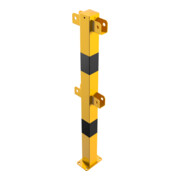 Schake Standpfosten zum Aufdübeln Stahlrohr 70 x 70 mm Mittelpfosten für Ober- und Knieholm-5