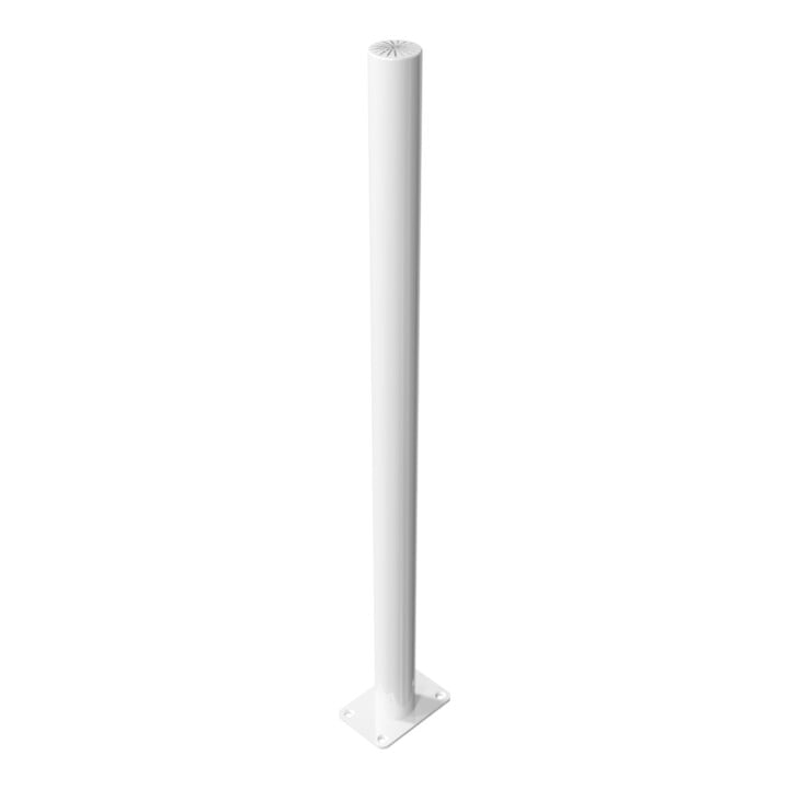 Set Schake Standrohr Ø 60mm 1,00m + Alukugelkopf + Schake GmbH BefestigungsschraubensatzTyp 1