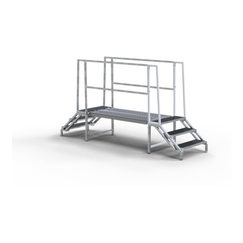 Schake Steigtritt Set mit Systembohle 1,5m