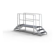 Schake Steigtritt Set mit Systembohle 1,5m-3