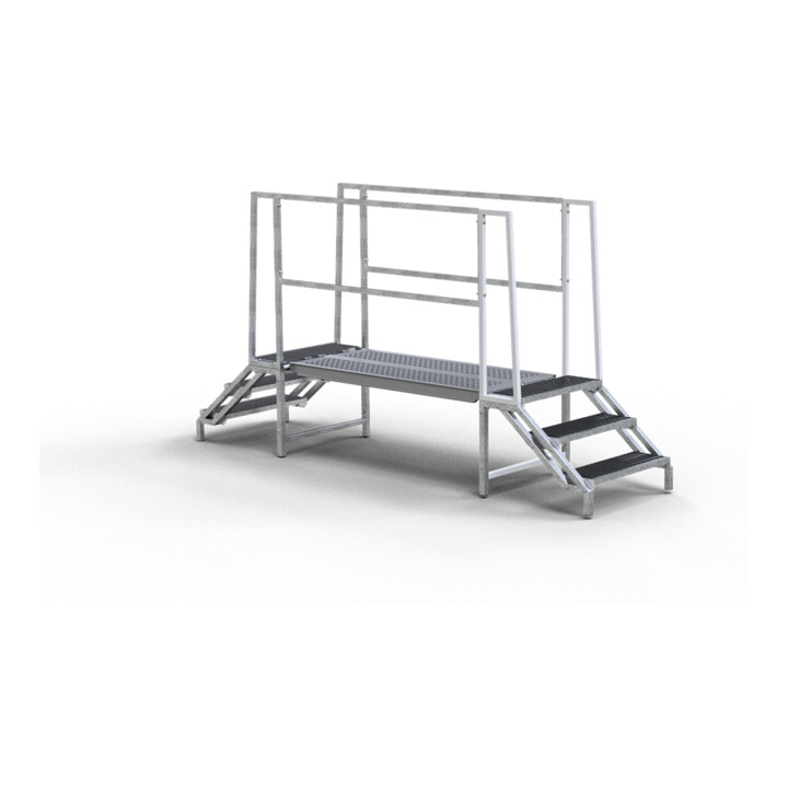 Schake Steigtritt Set mit Systembohle 1,5m