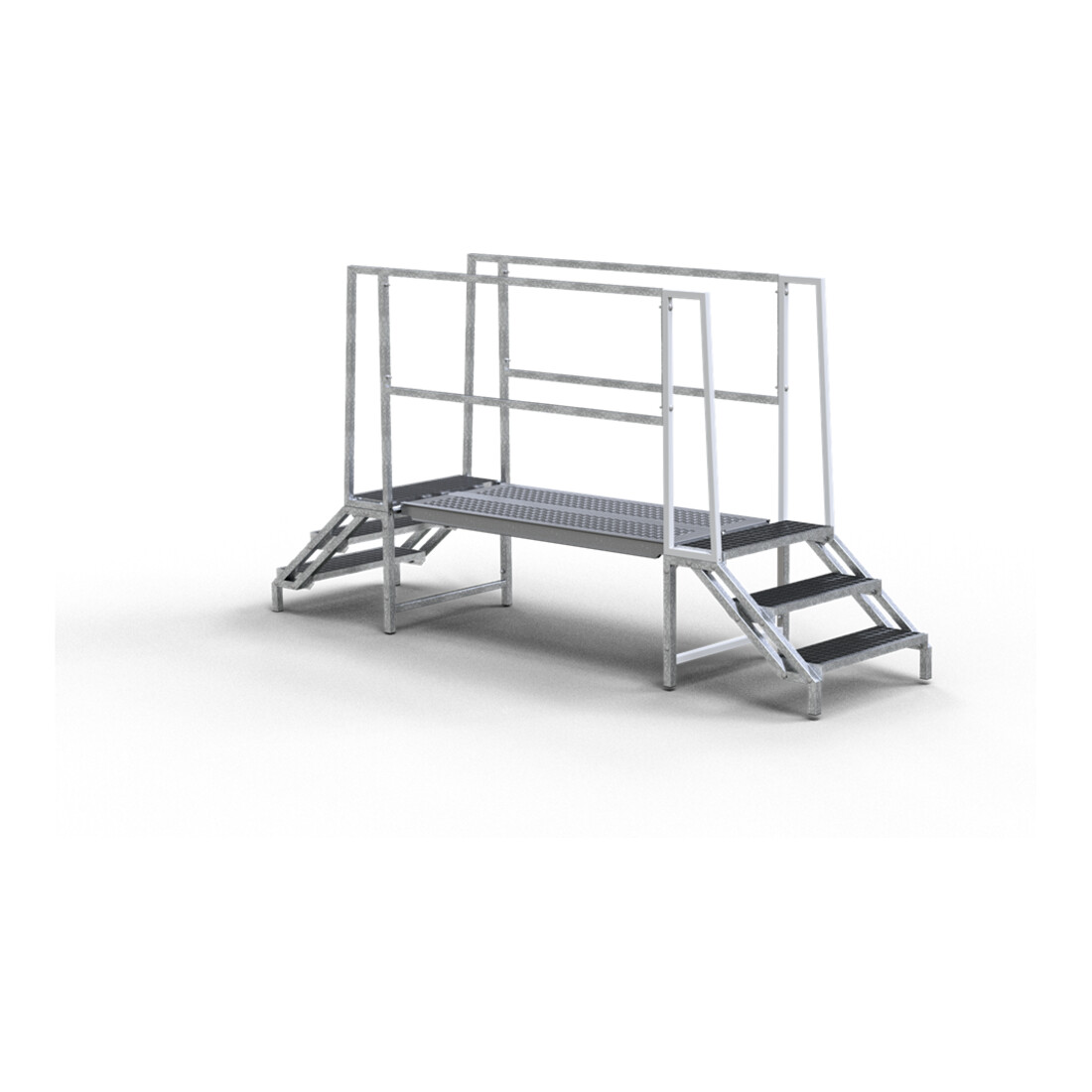 Schake Steigtritt Set mit Systembohle 1,5m