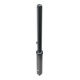 Schake stijl paal type 480FB, verwijderbaar + driehoekig slot, Ø 82mm + halve bol, gecoat,
