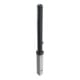 Schake stijl paal type 480FB, verwijderbaar + driehoekig slot, Ø 82mm + halve bol, gecoat,