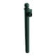 Schake Stilpfosten Typ 40674B als Barriere, System zum Einbetonieren, Ø 60mm + Kugelkopf, als Eckpfosten, Muffen 90°, beschichtet, RAL 6005