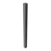 Schake Stilpfosten Typ 4071B, ortsfest, 70x70mm, zum Einbetonieren + Flachkopf-2