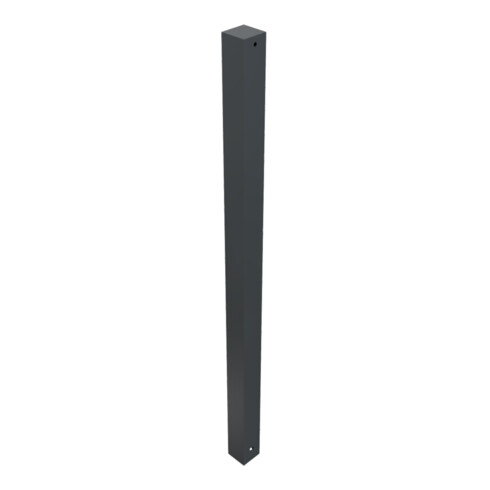 Schake Stilpfosten Typ 4071B, ortsfest, 70x70mm, zum Einbetonieren + Flachkopf