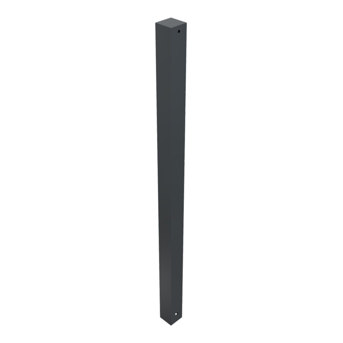 Schake Stilpfosten Typ 4071B, ortsfest, 70x70mm, zum Einbetonieren + Flachkopf