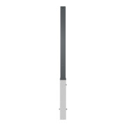 Schake Stilpfosten Typ 4071FB, herausnehmbar, 70x70mm + Dreikantverschluss + Flachkopf-5