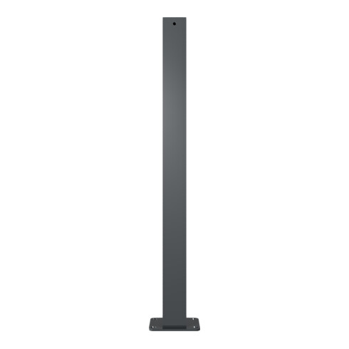 Schake Stilpfosten Typ 4071PB, ortsfest, 70x70mm, zum Aufdübeln + Flachkopf