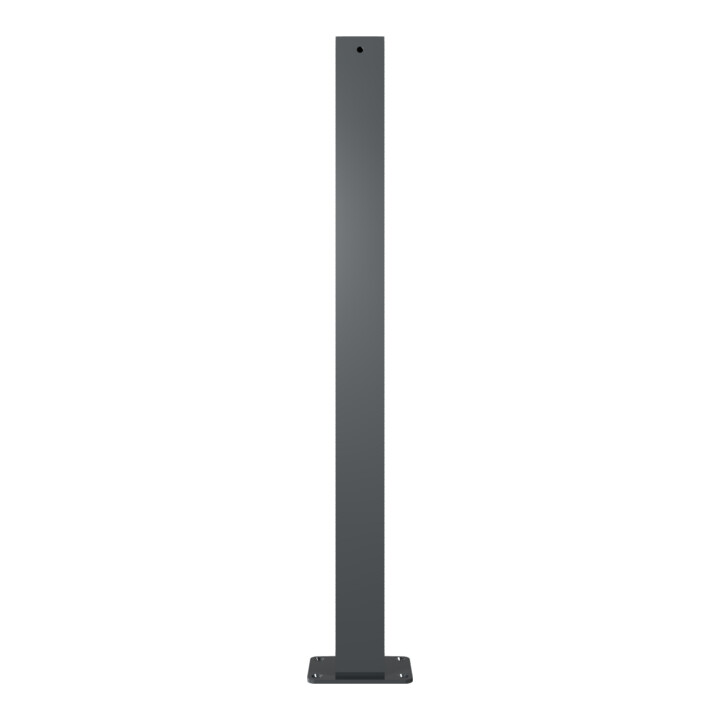 Schake Stilpfosten Typ 4071PB, ortsfest, 70x70mm, zum Aufdübeln + Flachkopf